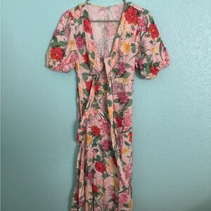 Old Navy Pink Floral Dress